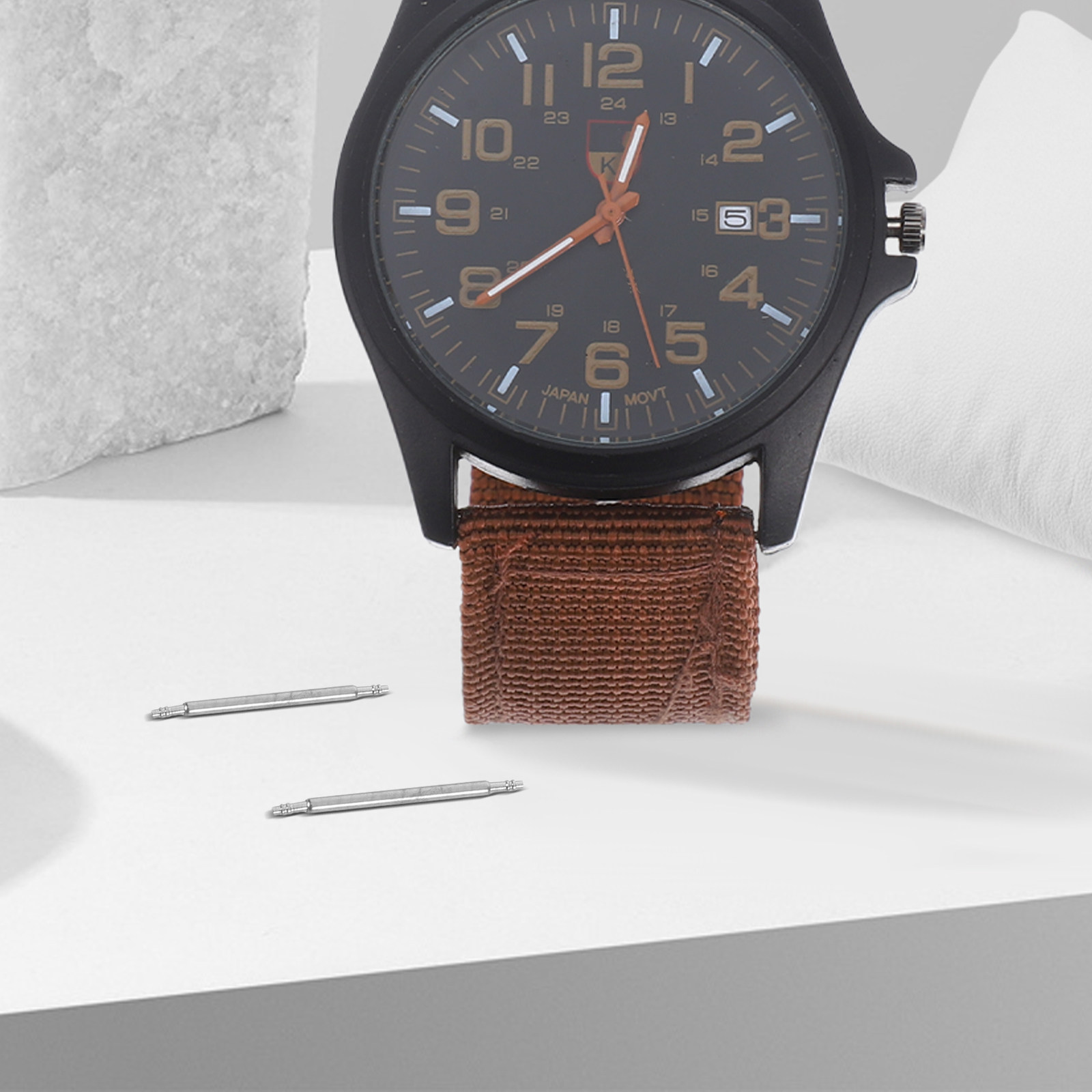 1 Caixa de Pinos de Mola de Aç - Watch Strap Replacement avaliação e preço