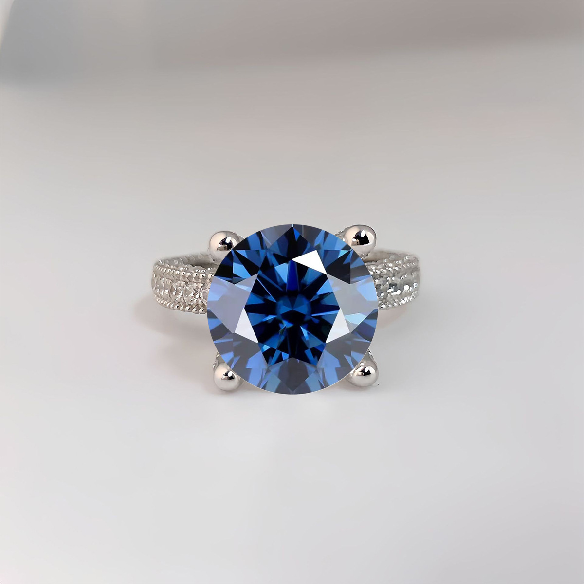Anéis de diamante moissanite r - Moissanite Ring avaliação e preço