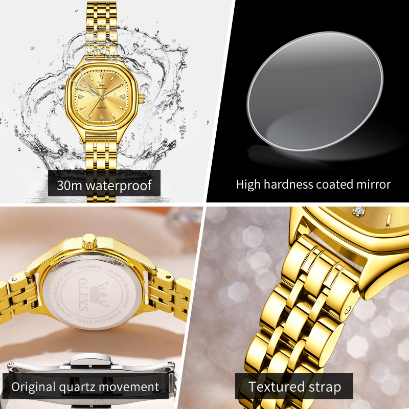 Olevs 5888 senhoras relógios o - Watches & Jewelry Repair Center New York avaliação e preço