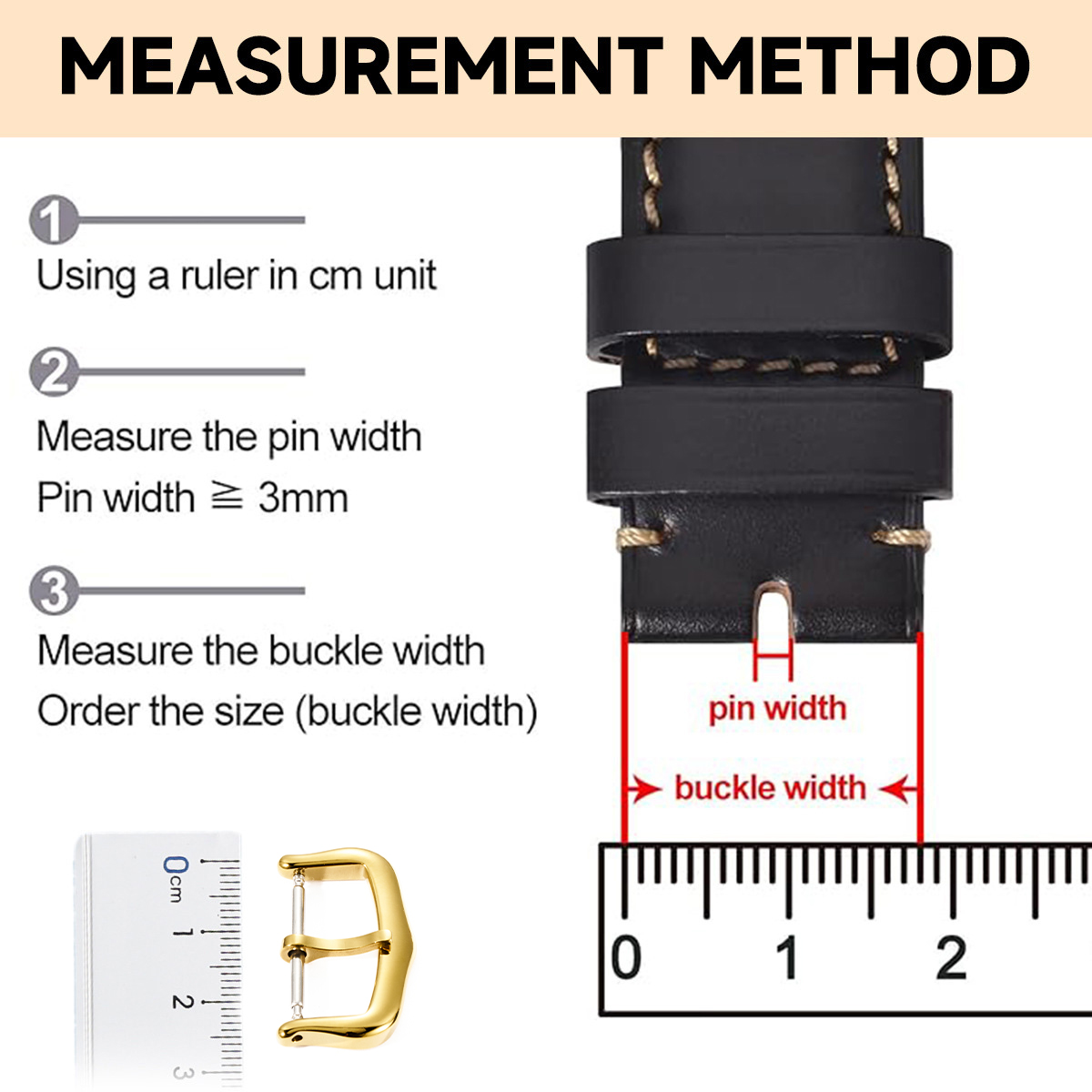 Fivela de Aço Inoxidável 12mm  - Watch Strap Replacement avaliação e preço