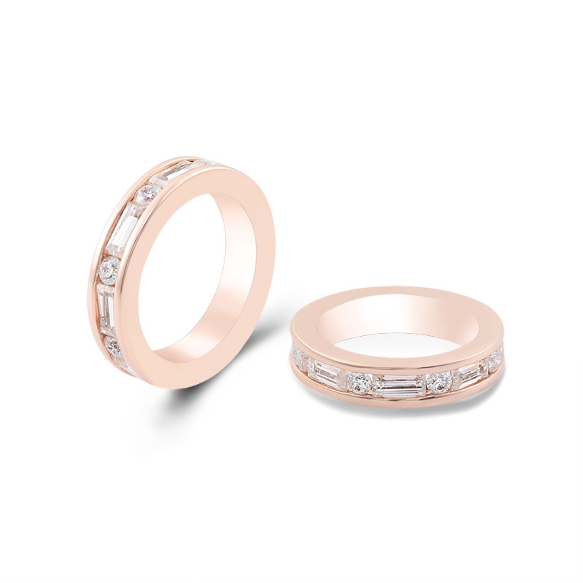 Anéis de Ouro 14K 18K Personal - Moissanite Ring avaliação e preço