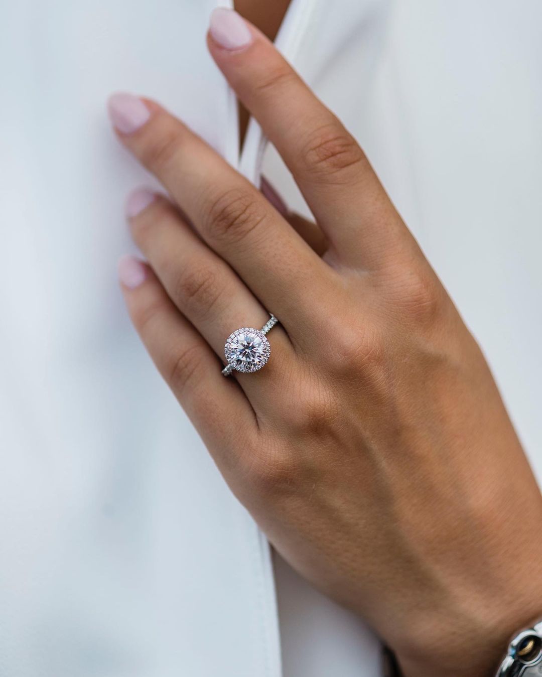 Anel de casamento com moissani - Moissanite Ring avaliação e preço