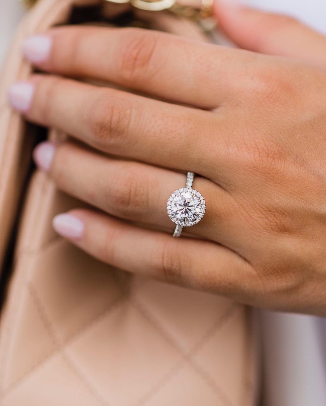 Anel de casamento com moissani - Moissanite Ring avaliação e preço