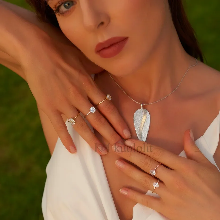 Anel de Noivado e Casamento So - Moissanite Ring avaliação e preço