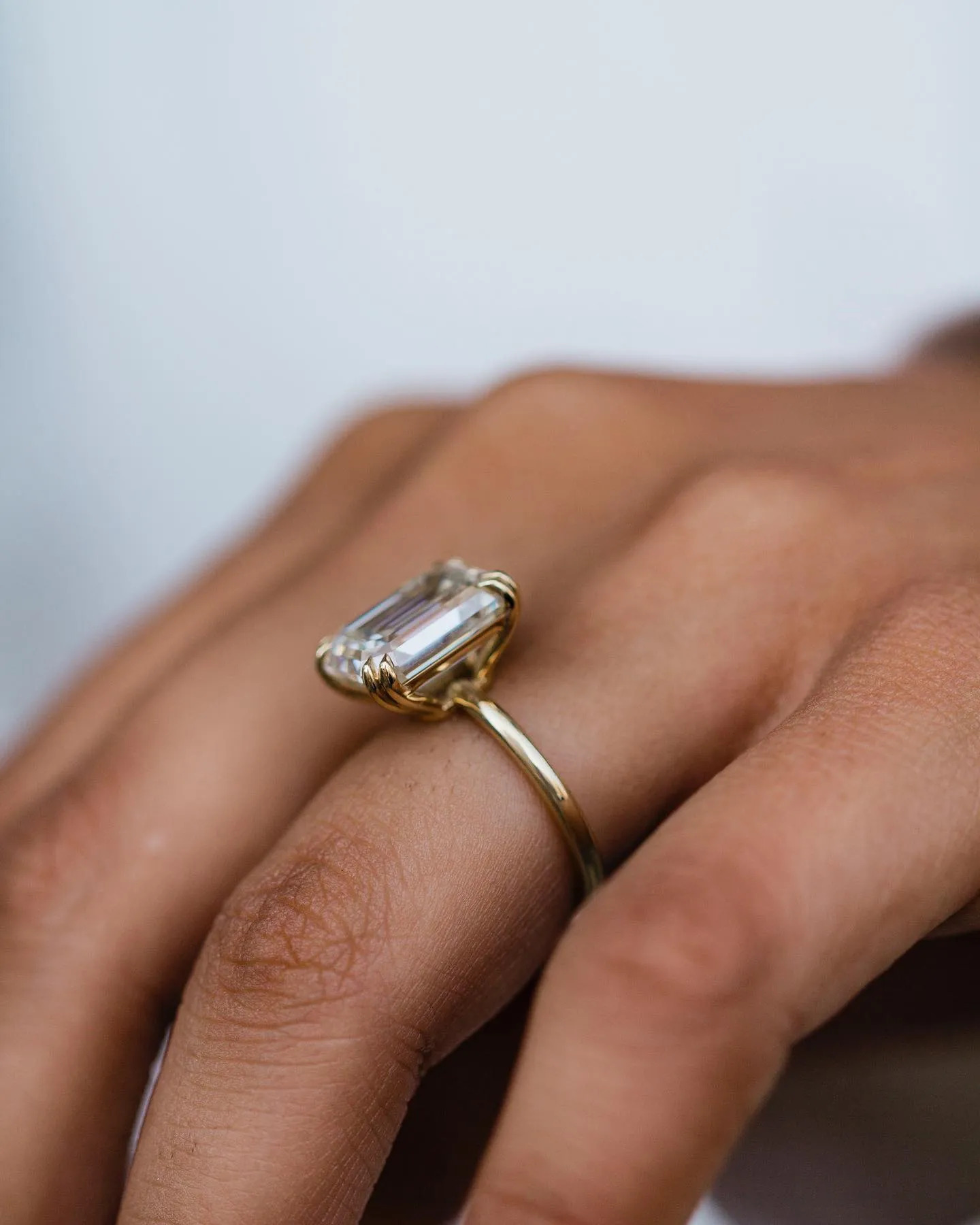 Anel de Noivado Solitário Vint - Moissanite Ring avaliação e preço