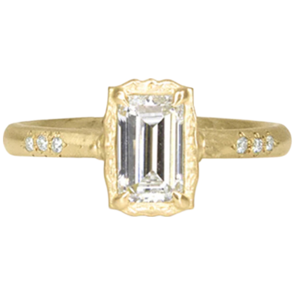 Anel de Prata Esterlina 925 MU - Moissanite Ring avaliação e preço