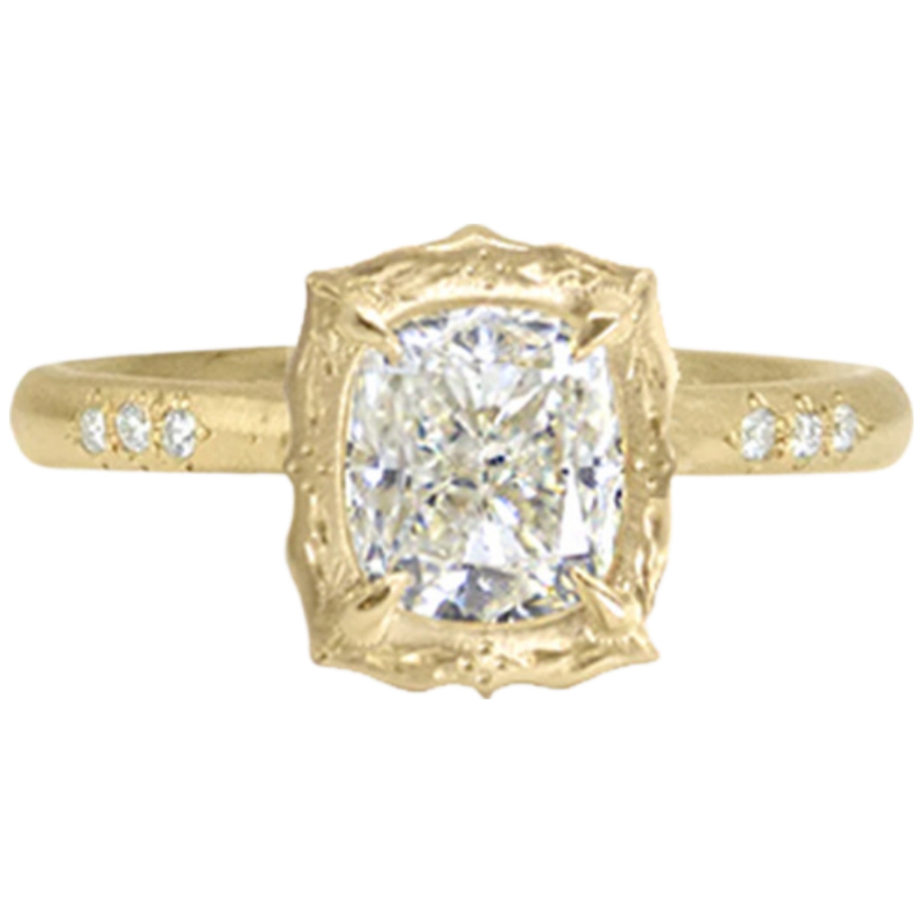 Anel de Prata Esterlina 925 MU - Moissanite Ring avaliação e preço