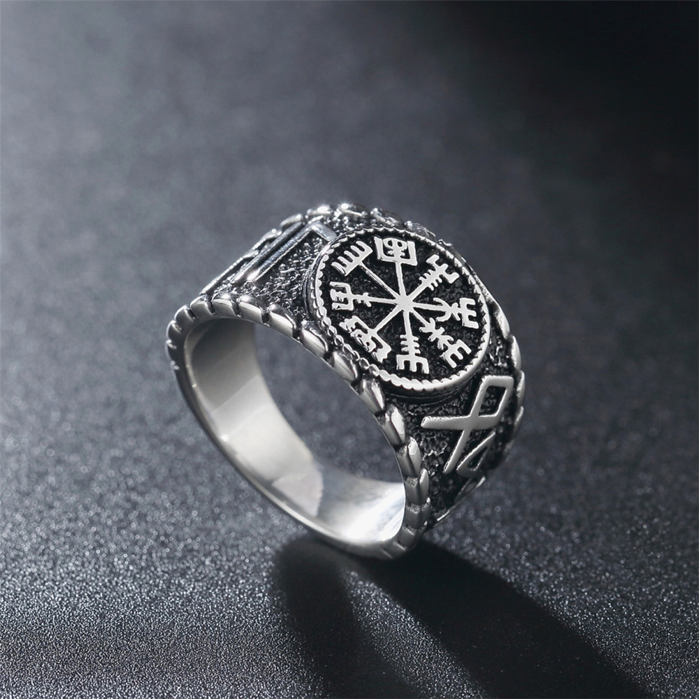 Vintage viking rune signet sca - Mens Signet Ring avaliação e preço