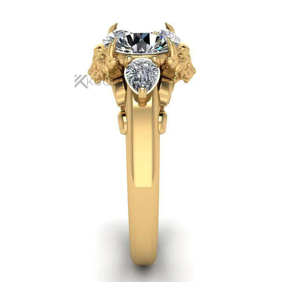 Anel Solitário Redondo de Mois - Moissanite Ring avaliação e preço