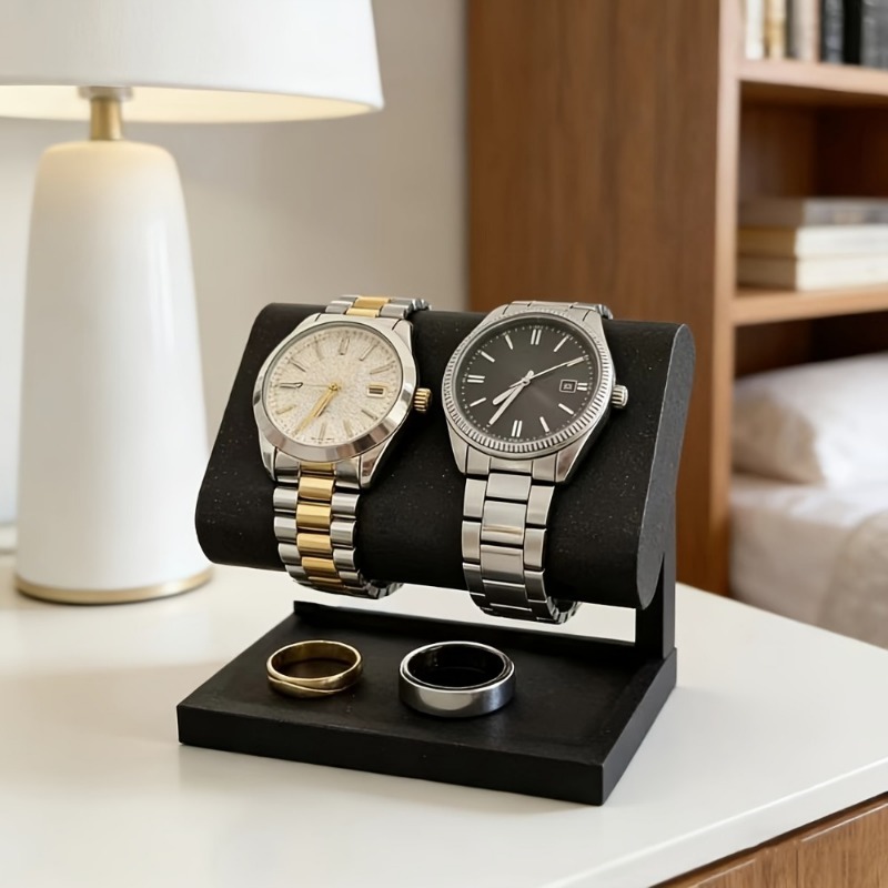 Suporte Duplo para Exibição de - Jewelry Watches Box avaliação e preço
