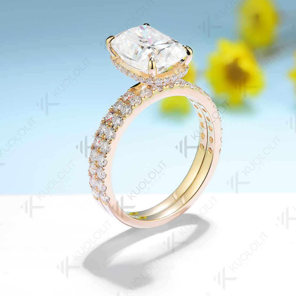 Anel de Moissanite Feminino Se - Moissanite Ring avaliação e preço