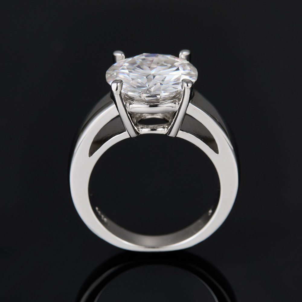 2 quilates d cor moissanite di - Moissanite Ring avaliação e preço